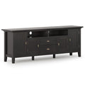 Redmond - 72' TV Media Stand - Hickory Brown