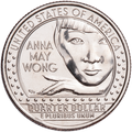 2022-P Anna May Wong U.S. Women Quarter MS60