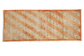 3.5x9.5 Vintage Distressed Oushak Rug Runner