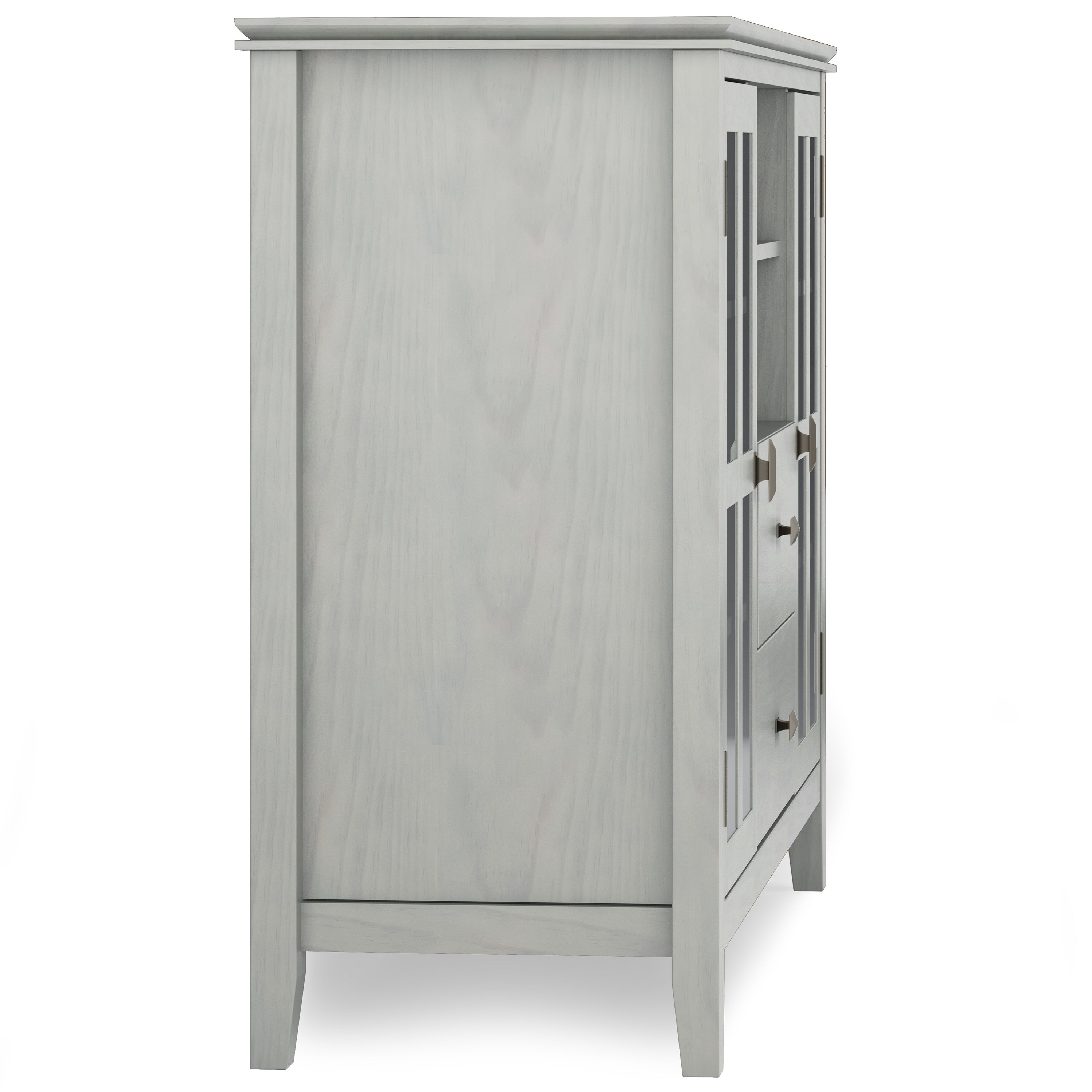 Artisan - Tall TV Media Stand - Fog Grey