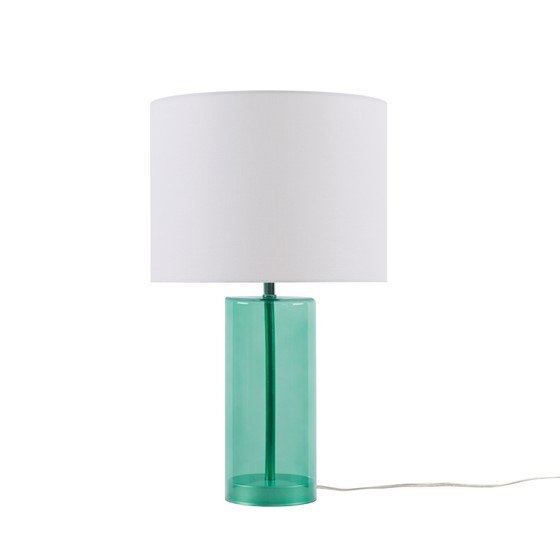 Glass Table Lamp Blue See below