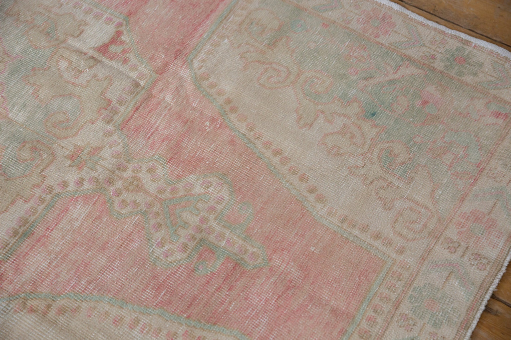 4.5x8 Vintage Distressed Oushak Rug Runner