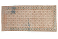 5x10.5 Vintage Distressed Oushak Rug Runner
