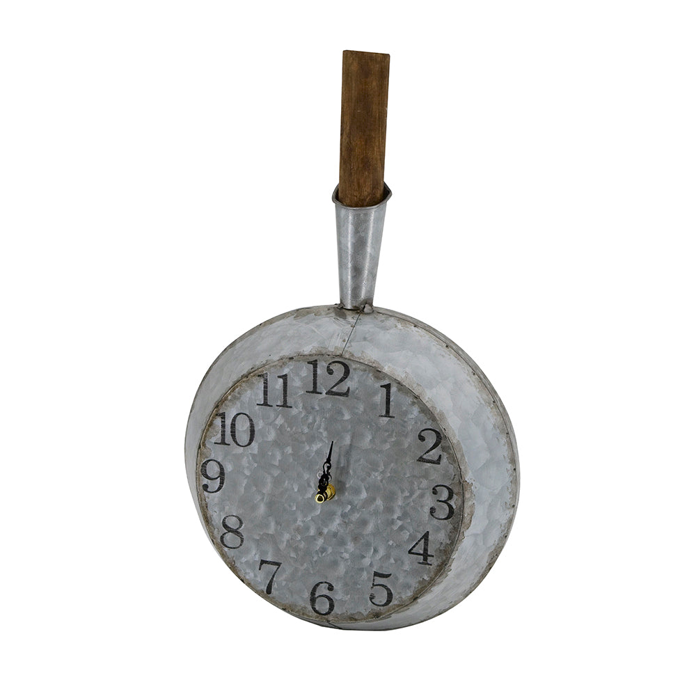 10.6x3x18.1' Frye Wall Clock