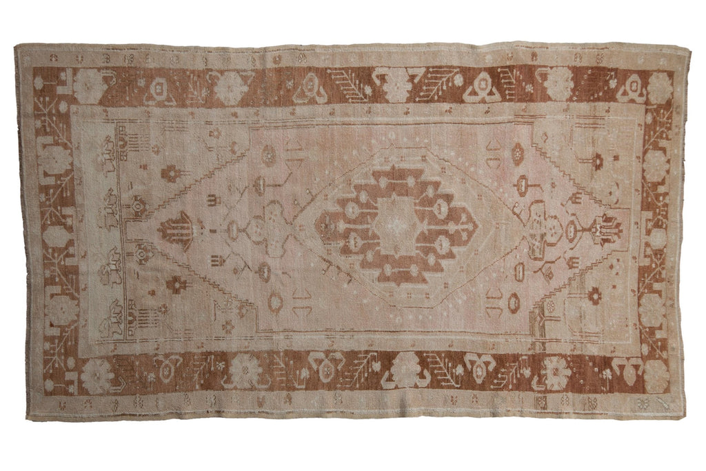 4.5x7.5 Vintage Distressed Oushak Rug