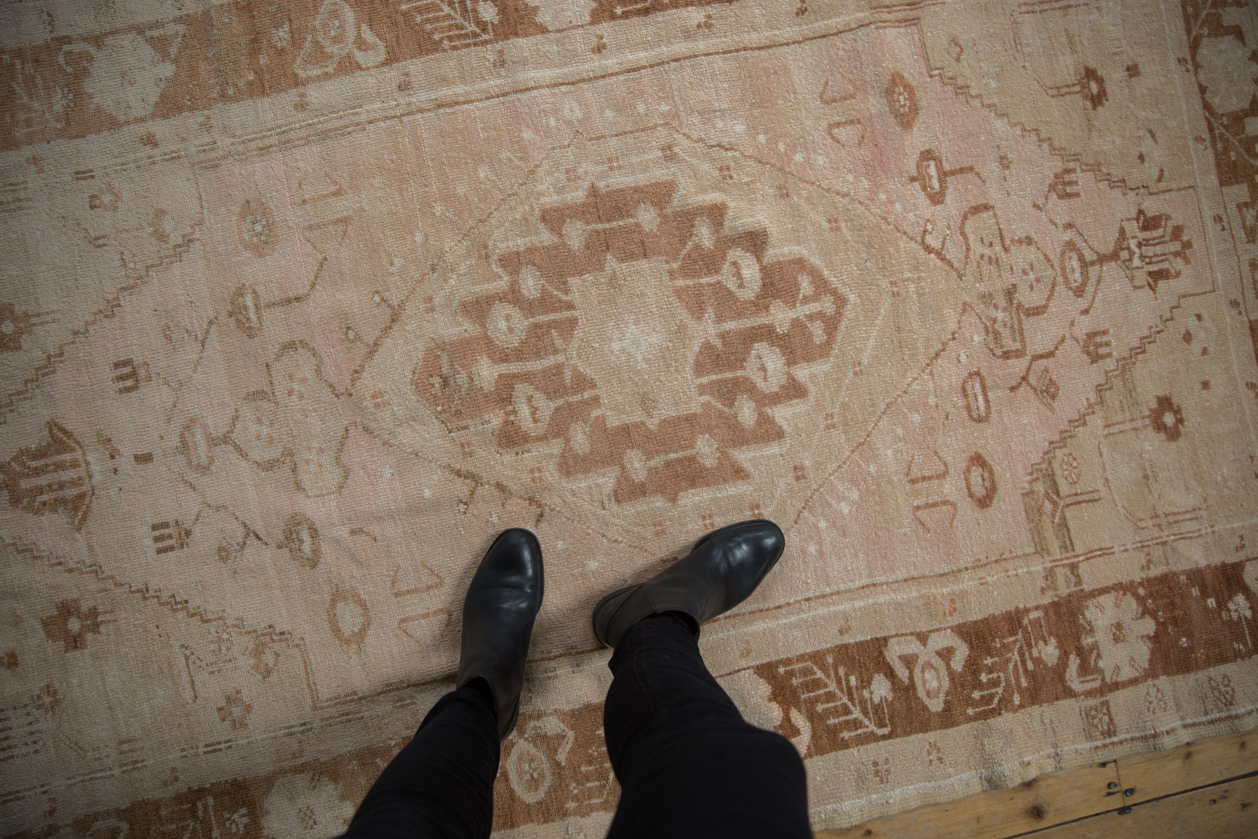 4.5x7.5 Vintage Distressed Oushak Rug