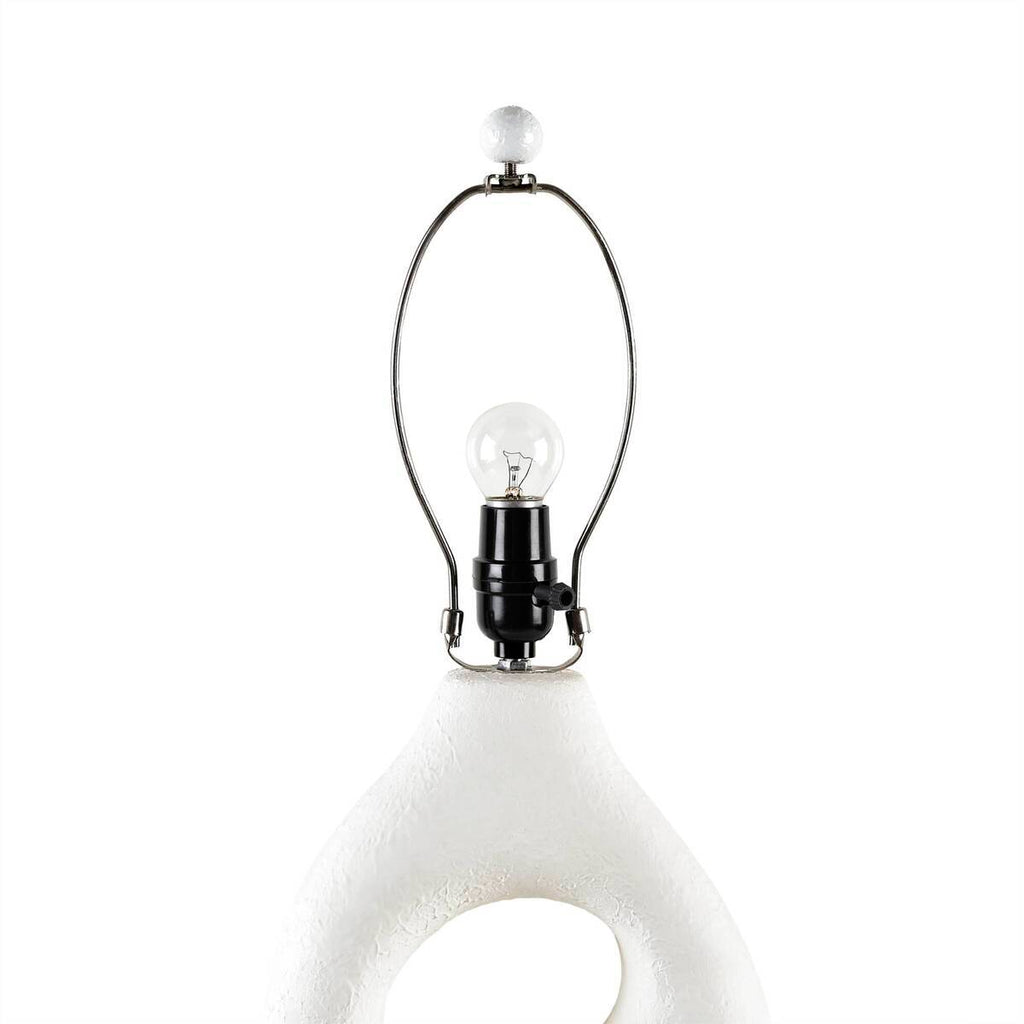 Ceramic Table Lamp White See below