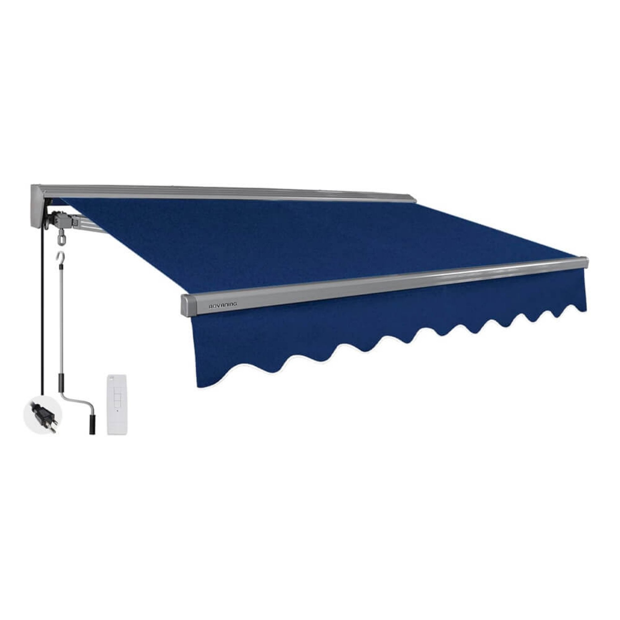 Advaning Classic Series Fully Assembled Retractable Sun Shade Canopy Awning (SAK92851)