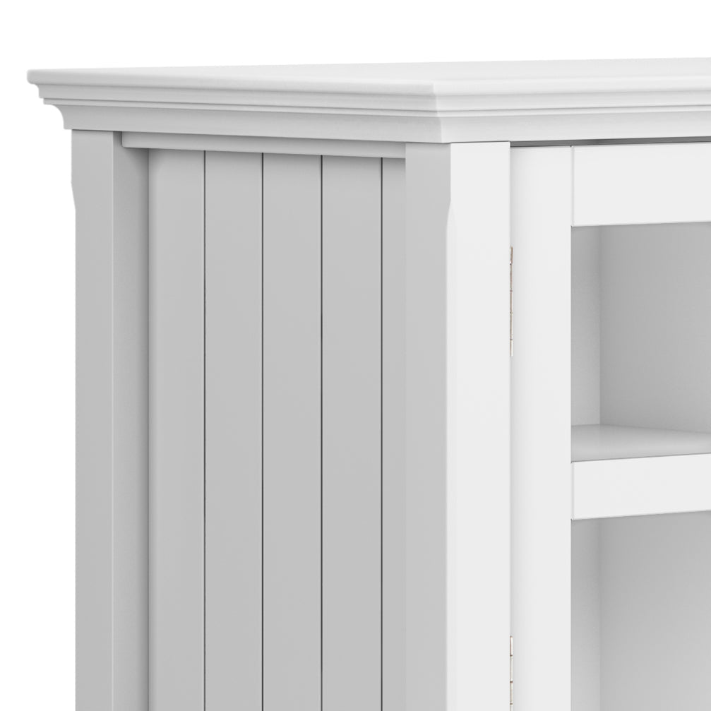 Acadian - 60' TV Media Stand - White