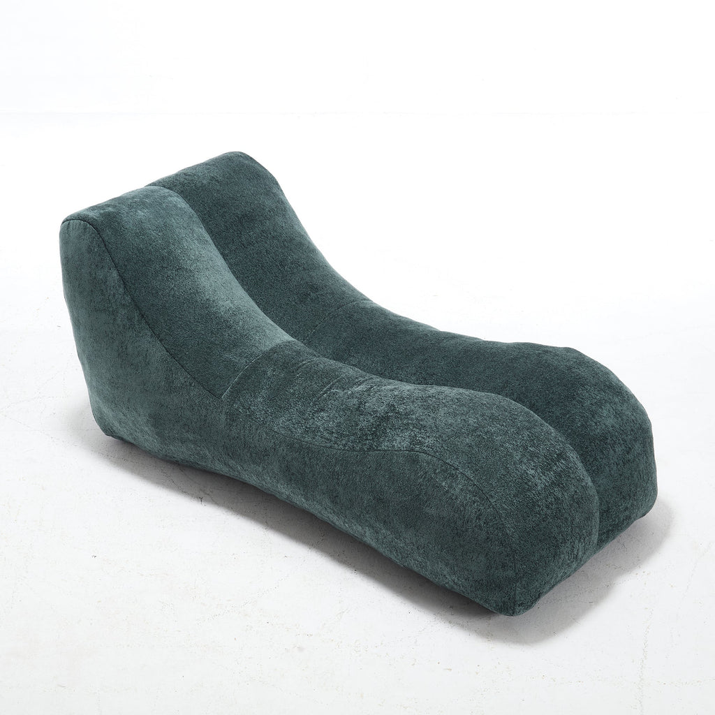 Creative Bean Bag Sofa Chair for Adults with High-Quality Sponge Filling and Polyester Fiber,59x30x23.6 inches