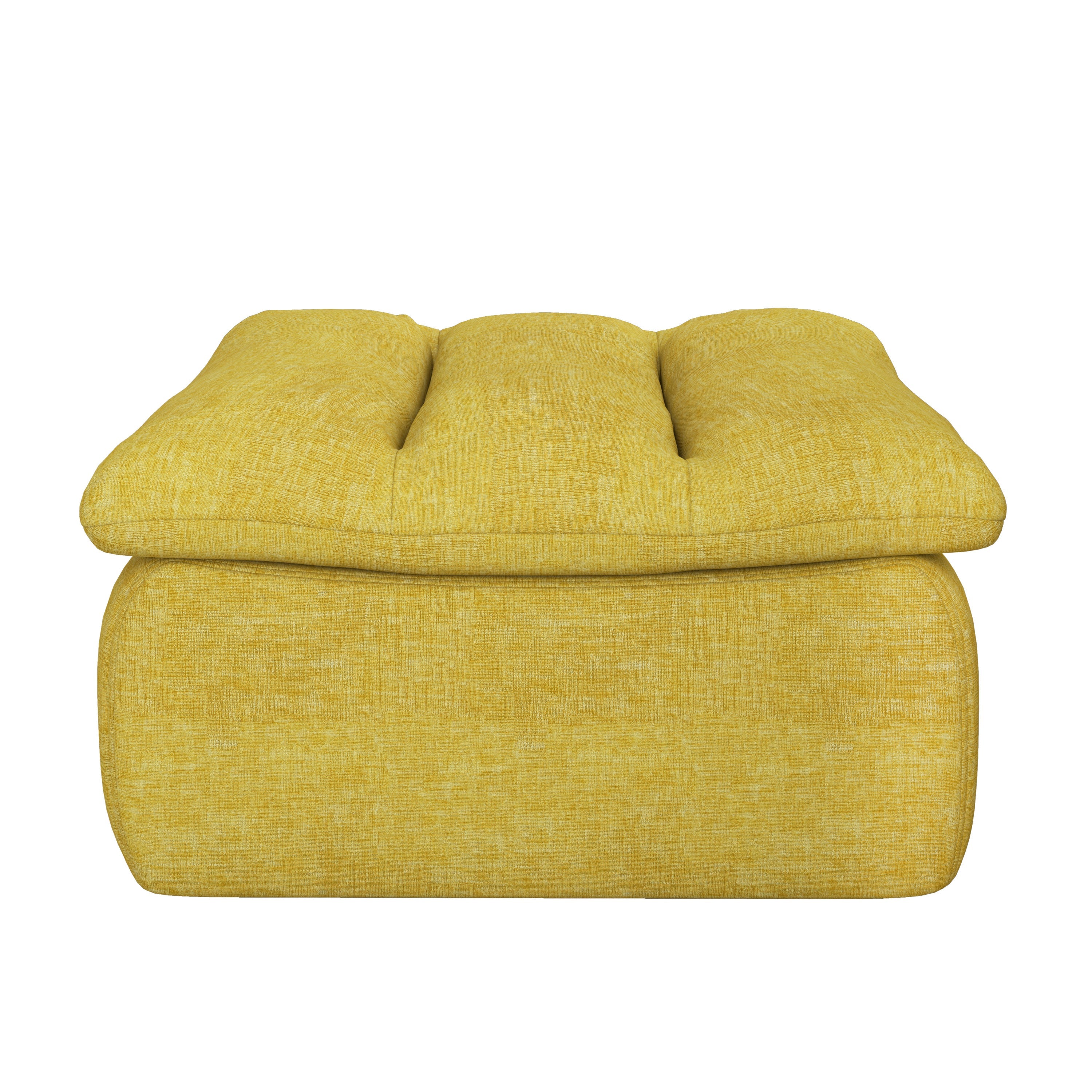 Lazy Floor Sofa,Modern armless and backless sofa chair,Comfy Accent Bean Bag Couch,suitable for living room bedroom office-Yellow
