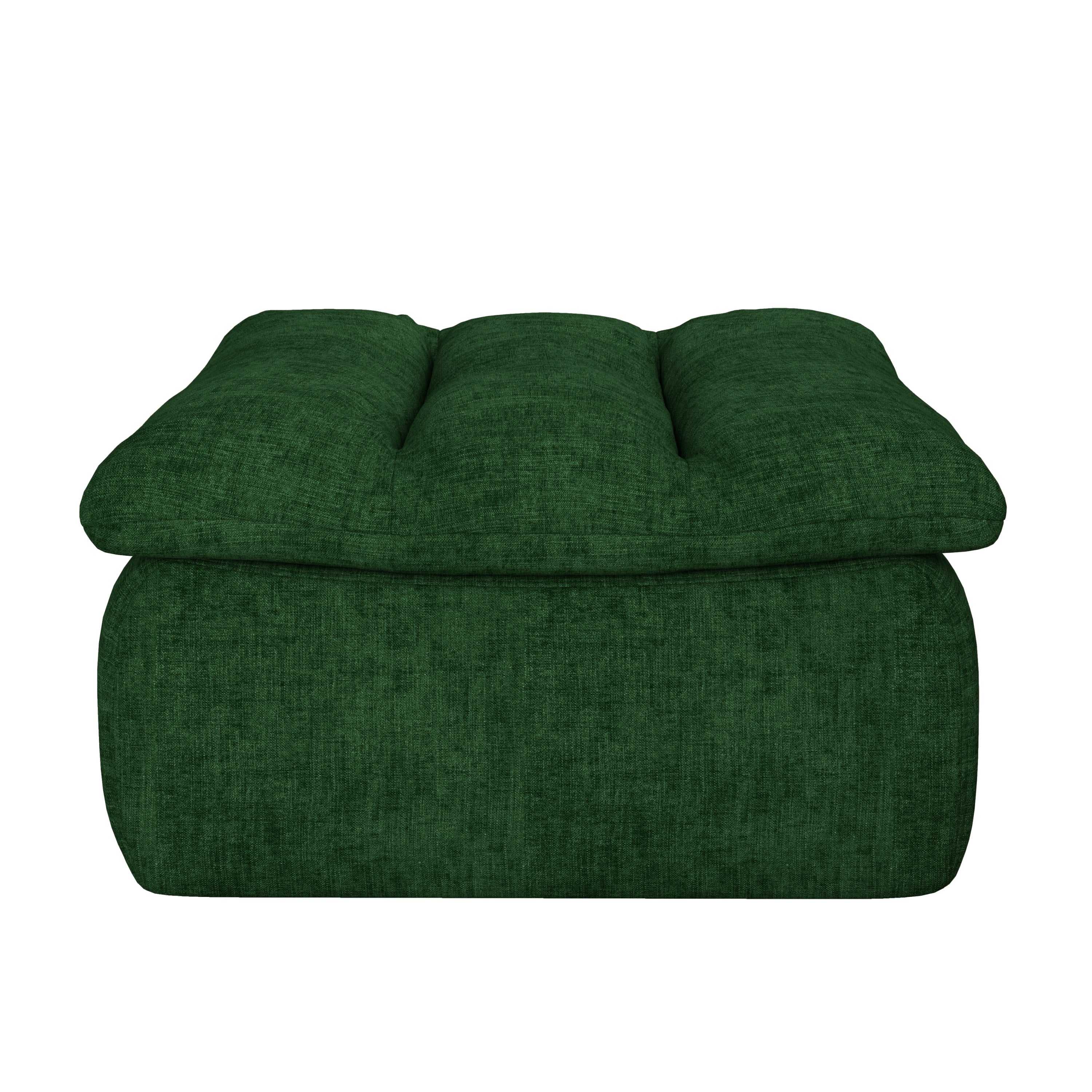 Lazy Floor Sofa,Modern armless and backless sofa chair,Comfy Accent Bean Bag Couch,suitable for living room bedroom office-Green
