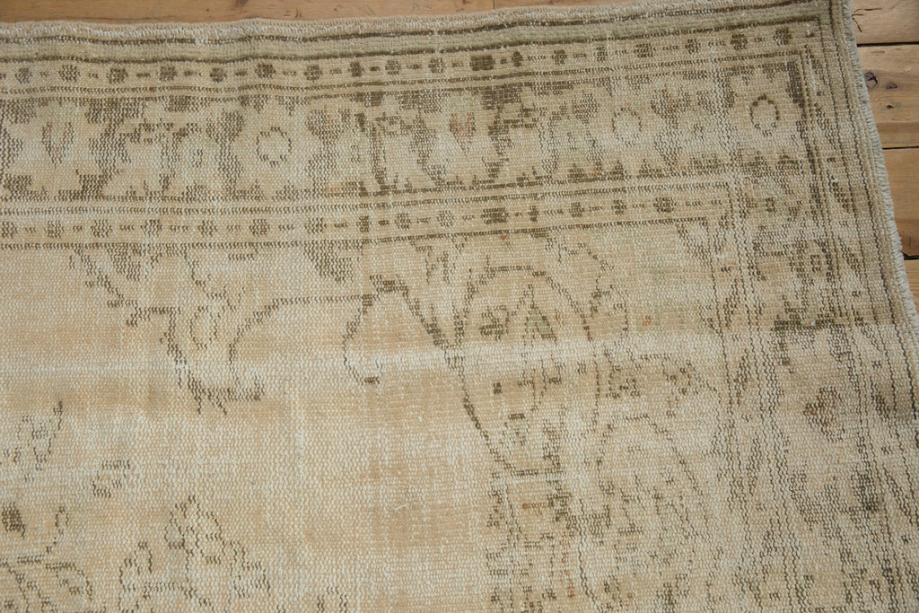 6.5x9.5 Vintage Distressed Oushak Carpet