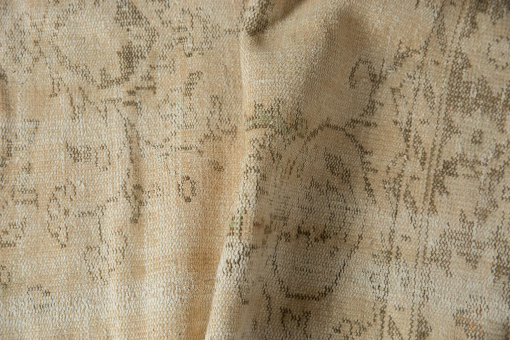 6.5x9.5 Vintage Distressed Oushak Carpet