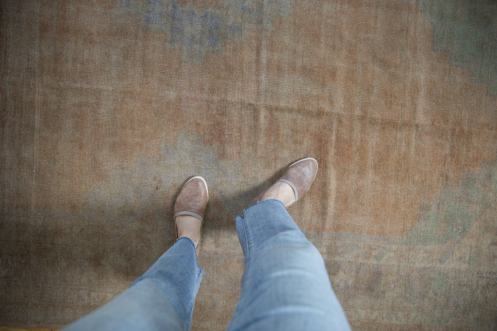 5x12.5 Vintage Distressed Oushak Rug Runner