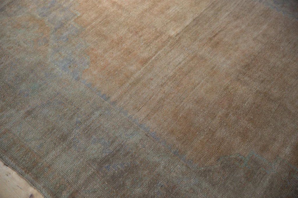 5x12.5 Vintage Distressed Oushak Rug Runner
