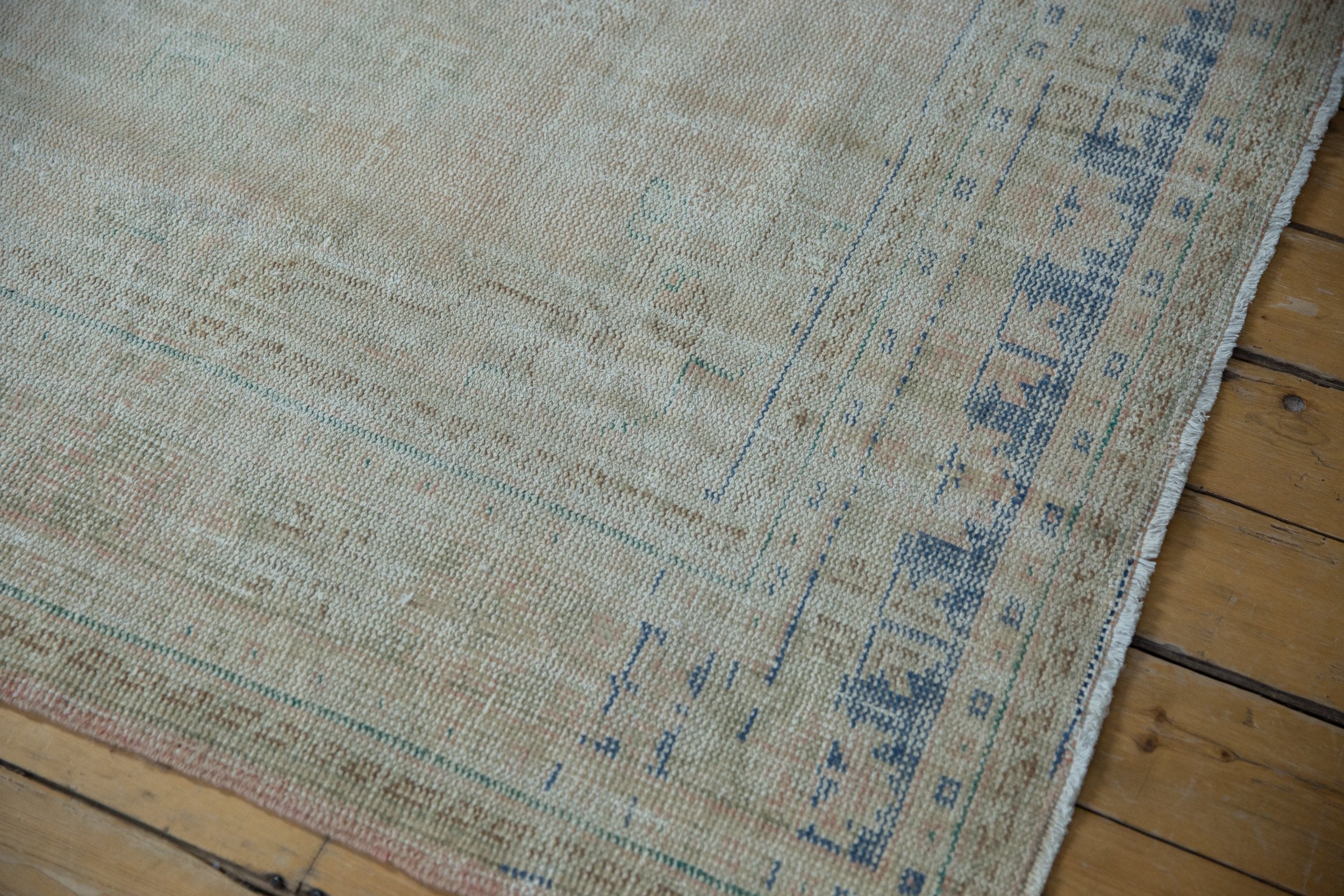 6x8.5 Vintage Distressed Oushak Carpet