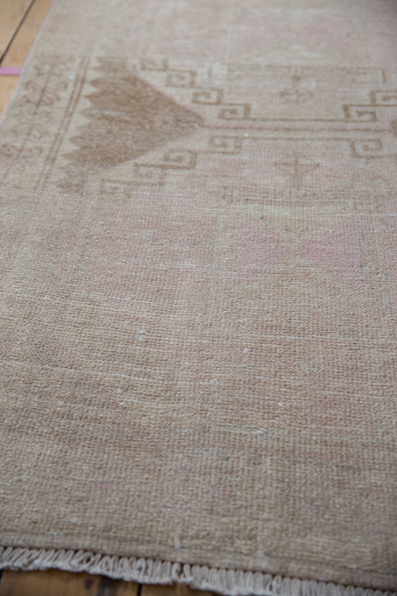 3.5x11.5 Vintage Distressed Oushak Rug Runner