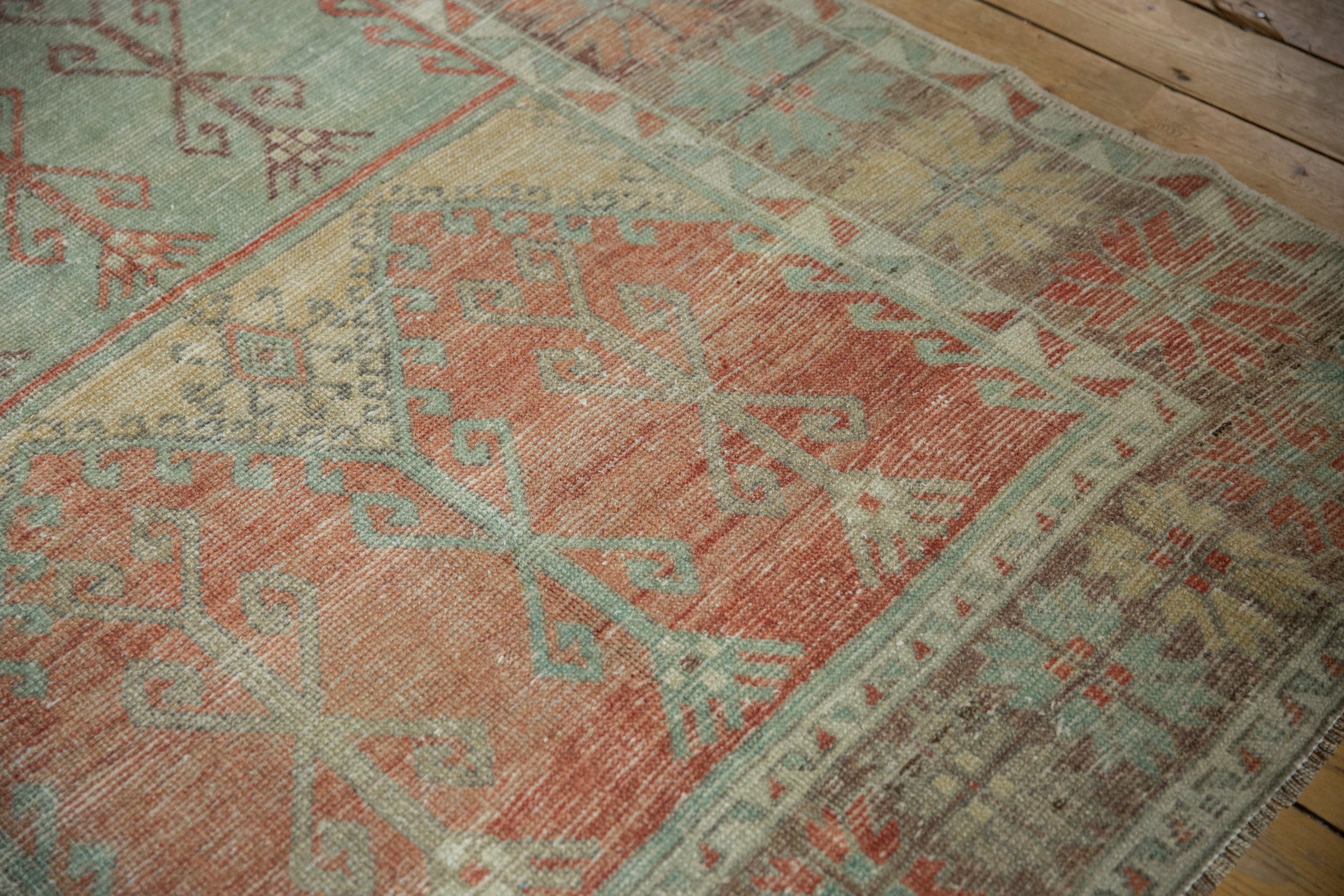 5.5x12 Vintage Distressed Oushak Rug Runner