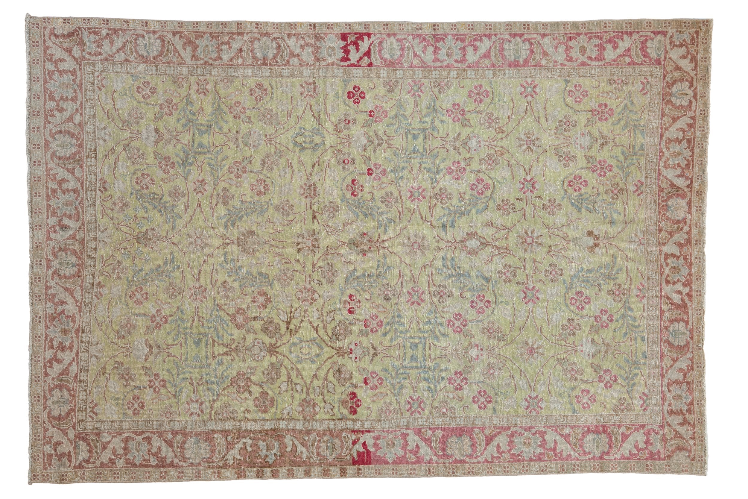 4.5x6.5 Vintage Distressed Sparta Rug