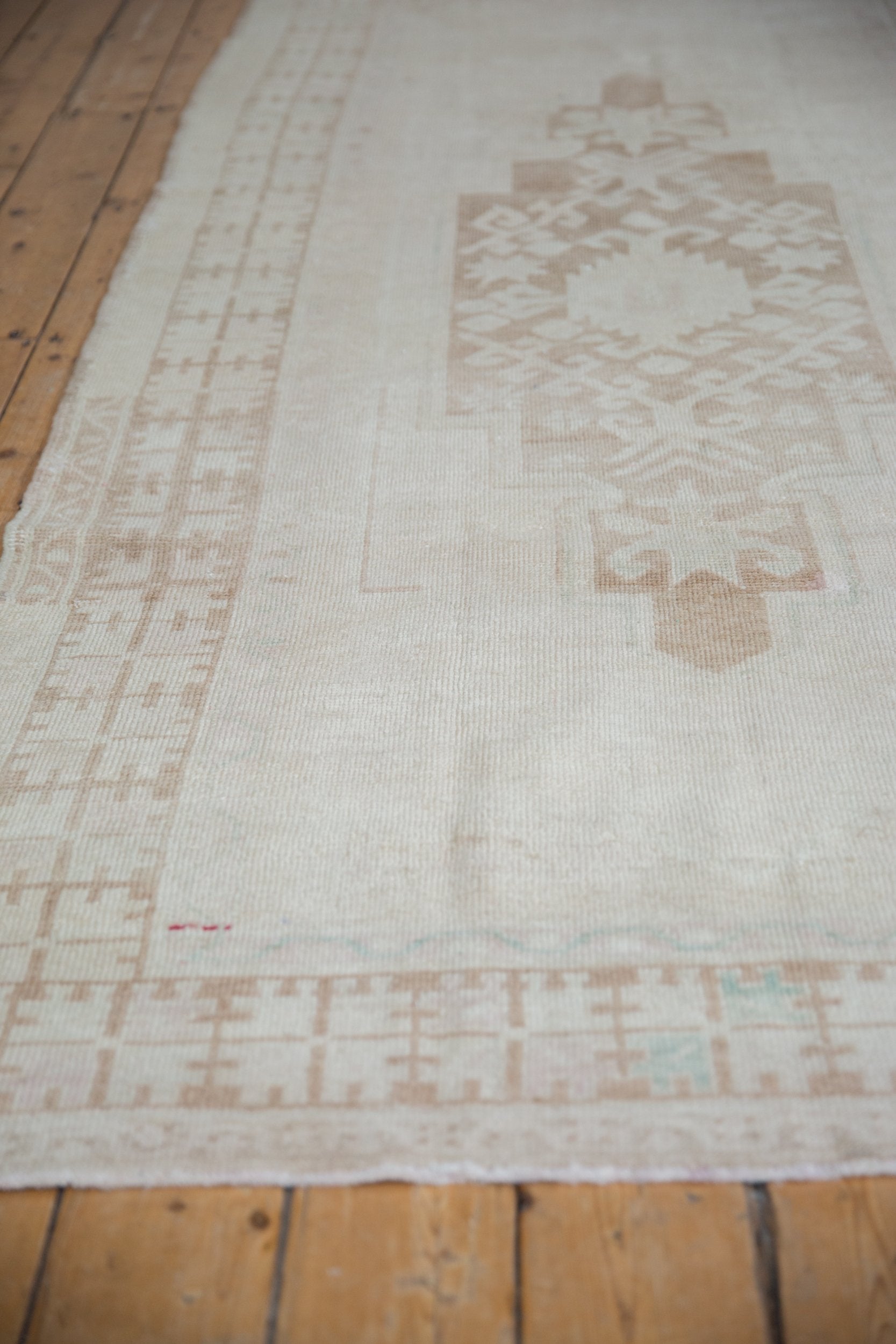 4.5x9.5 Vintage Distressed Oushak Rug Runner