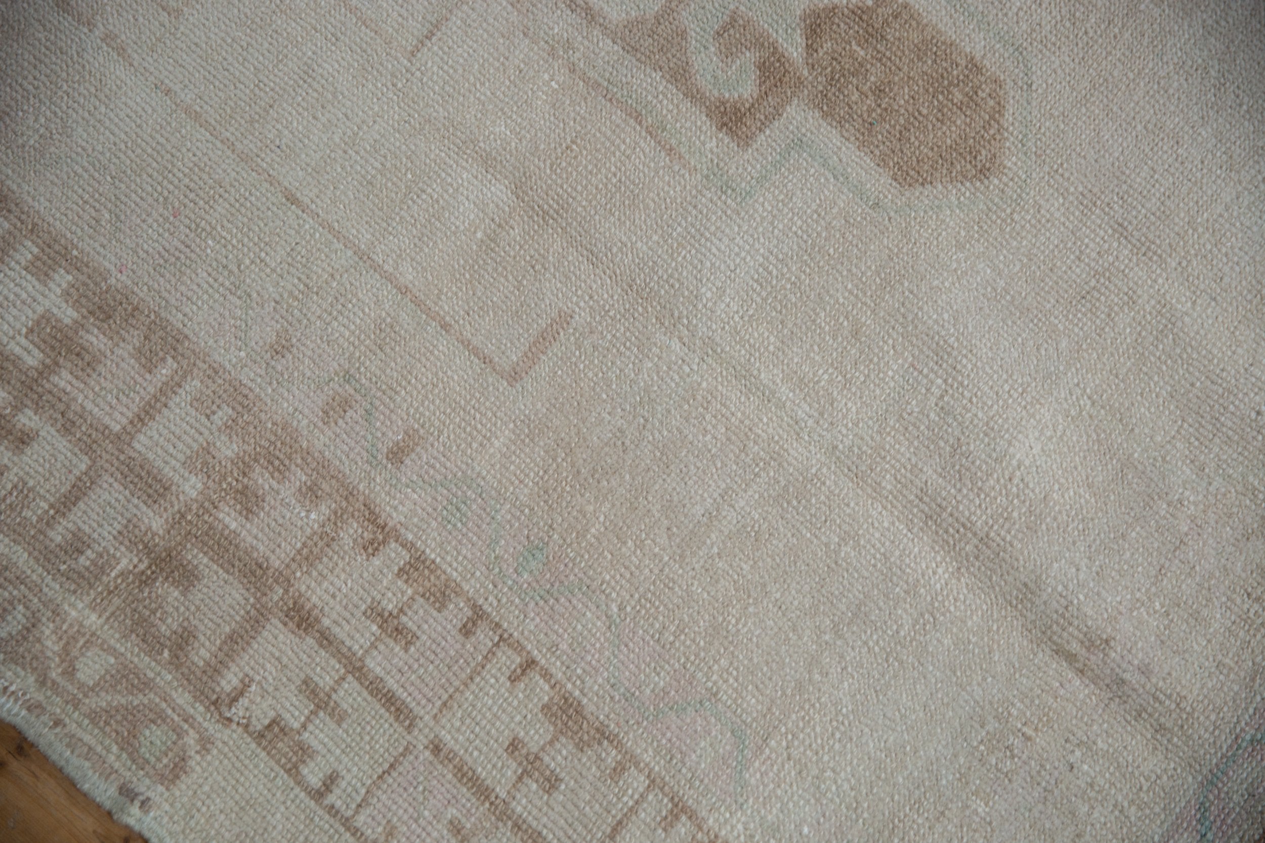 4.5x9.5 Vintage Distressed Oushak Rug Runner
