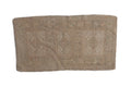 1.5x3 Vintage Distressed Oushak Rug Mat