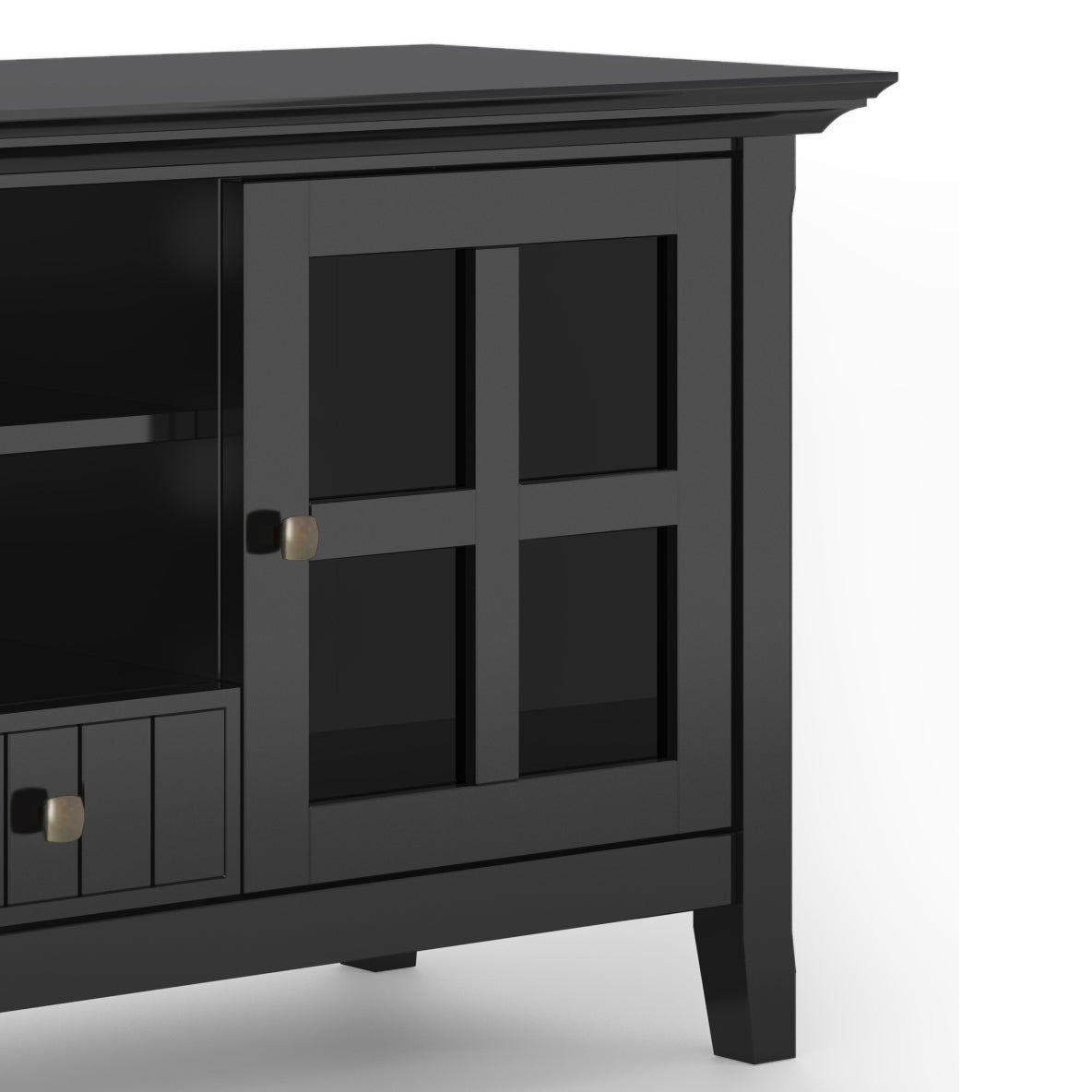 Acadian - 60' TV Media Stand - Black