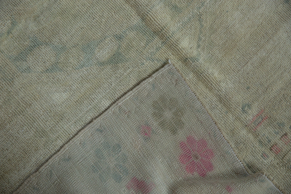 4.5x6 Vintage Distressed Oushak Rug