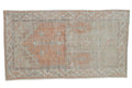 2.5x5 Vintage Distressed Oushak Rug Runner