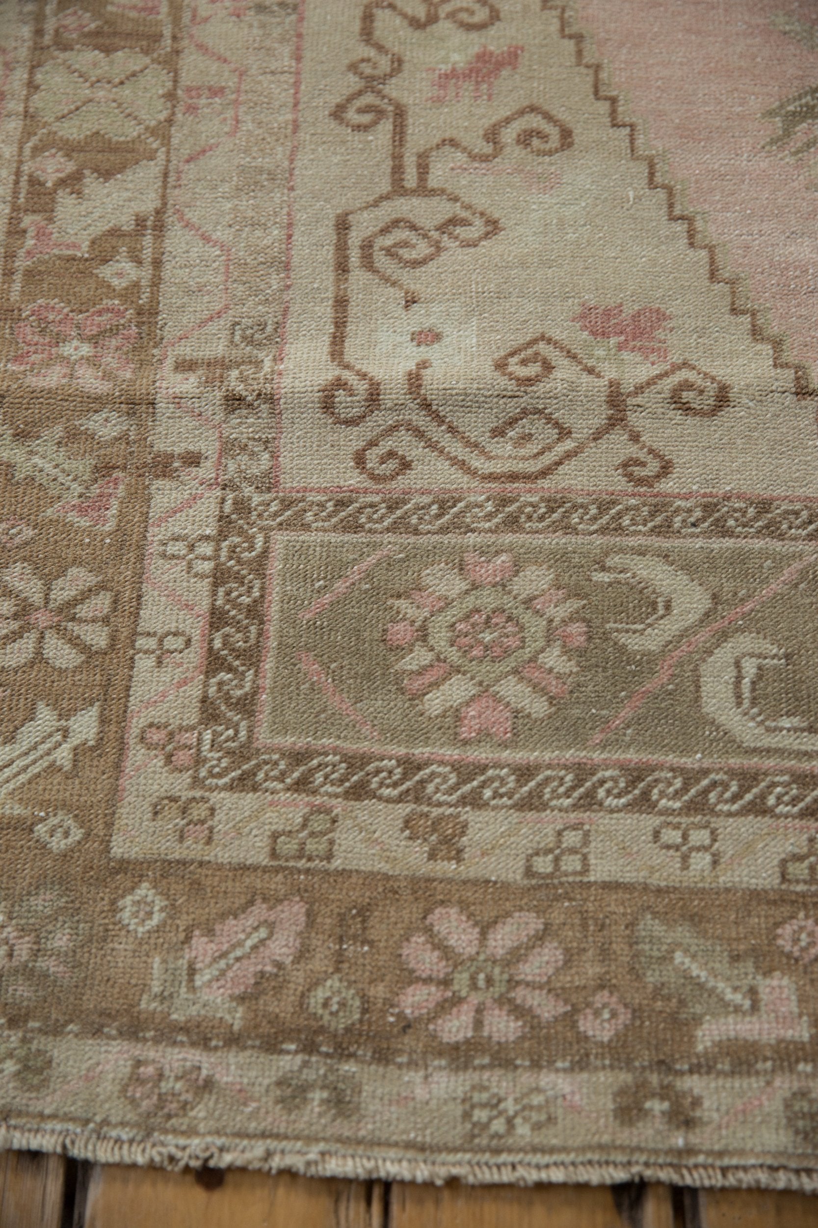 4x7.5 Vintage Distressed Oushak Rug