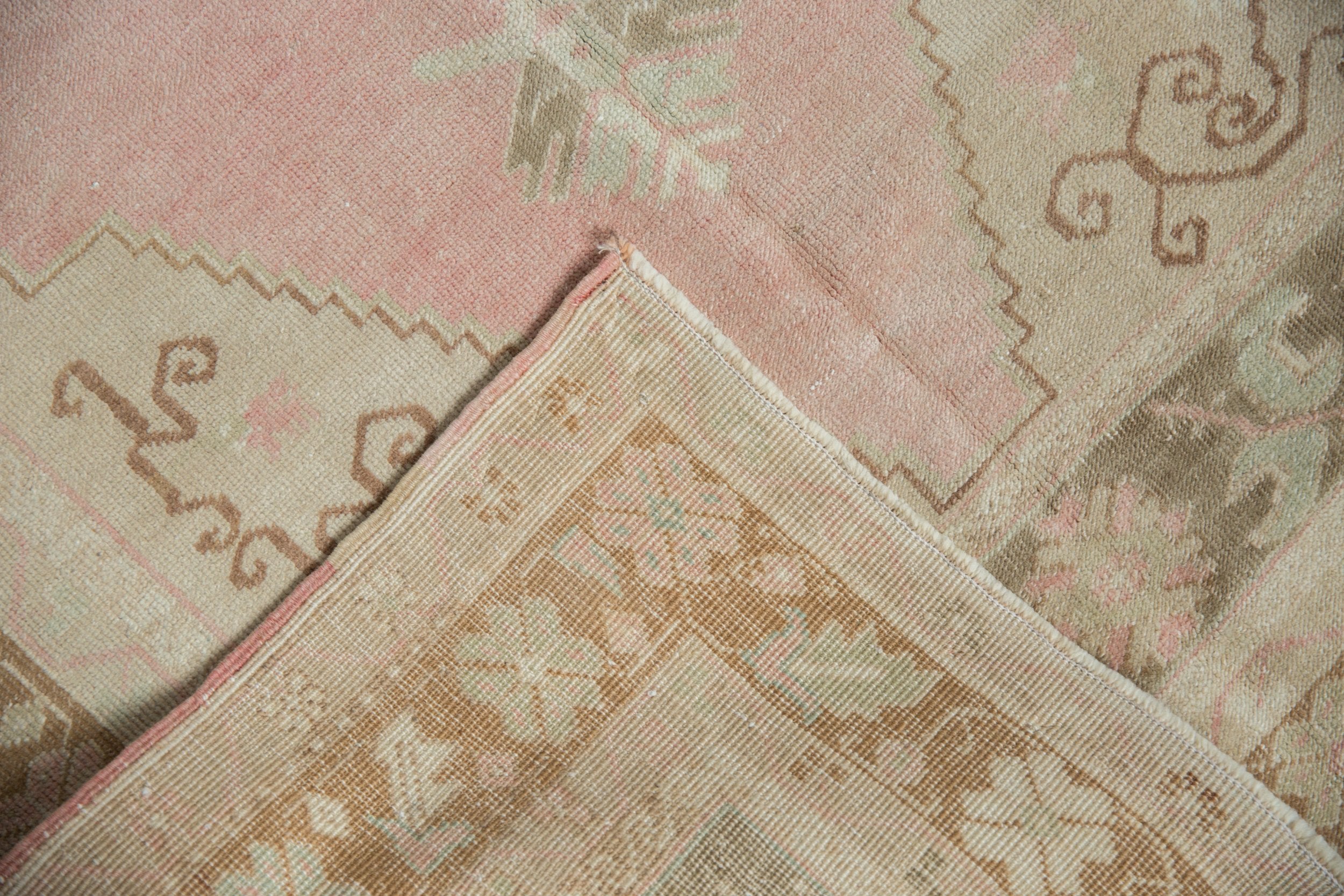 4x7.5 Vintage Distressed Oushak Rug