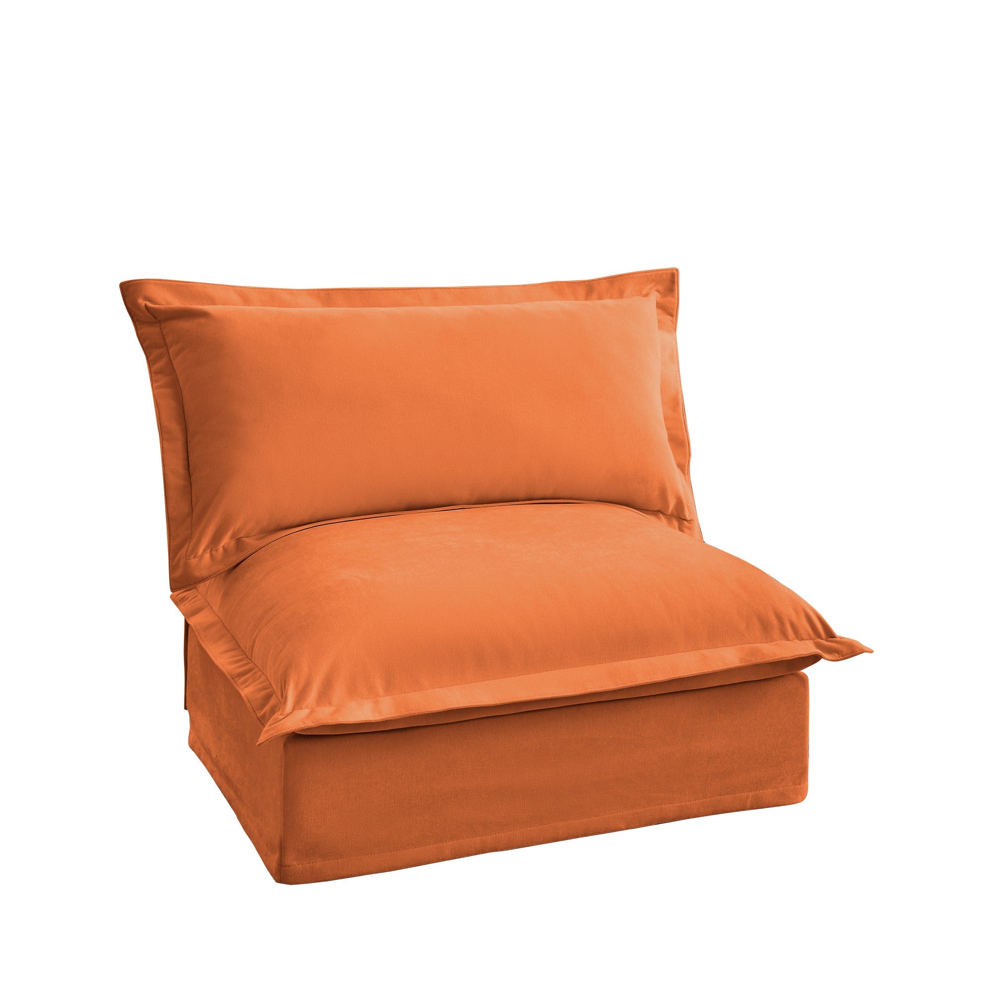 Koala Armless Sofa - Orange