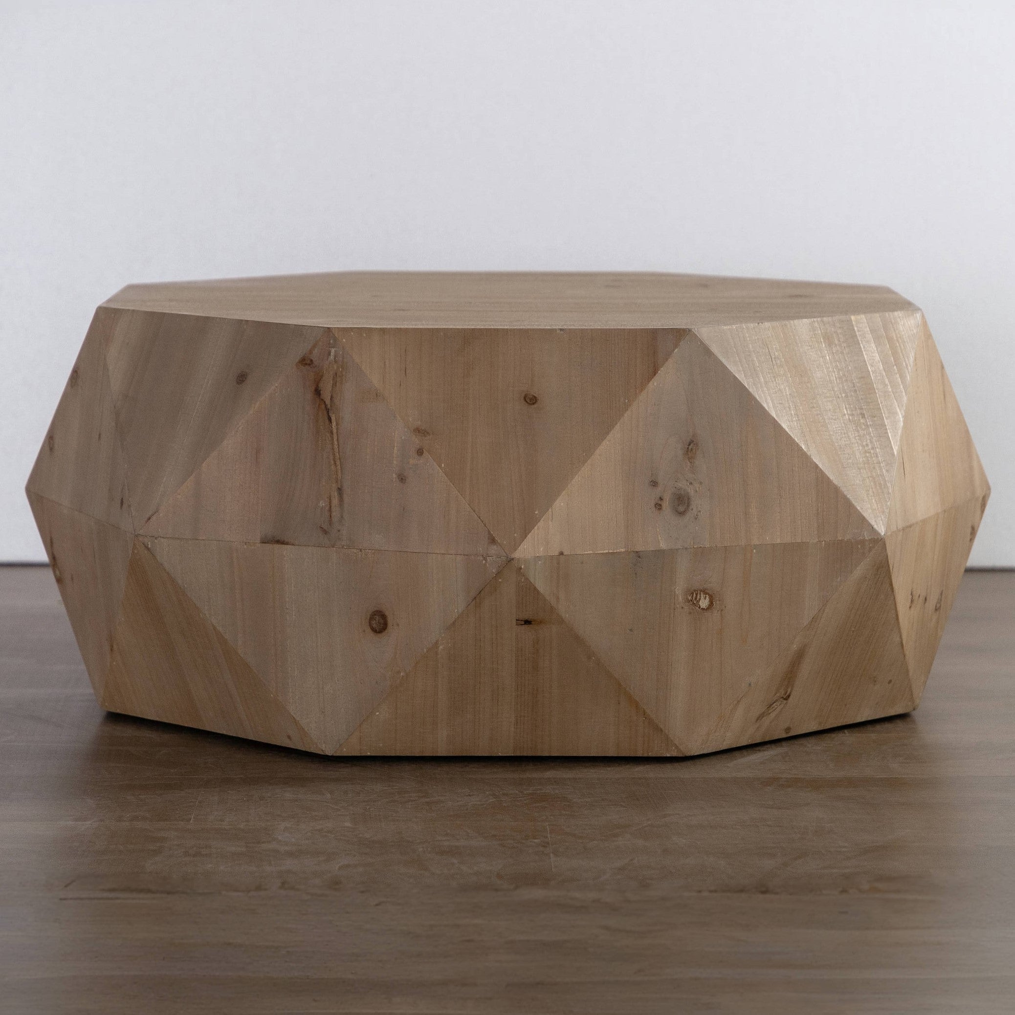 38"Three-dimensional Embossed Pattern Design American Retro Style Coffee Table(Same SKU:W757136671)