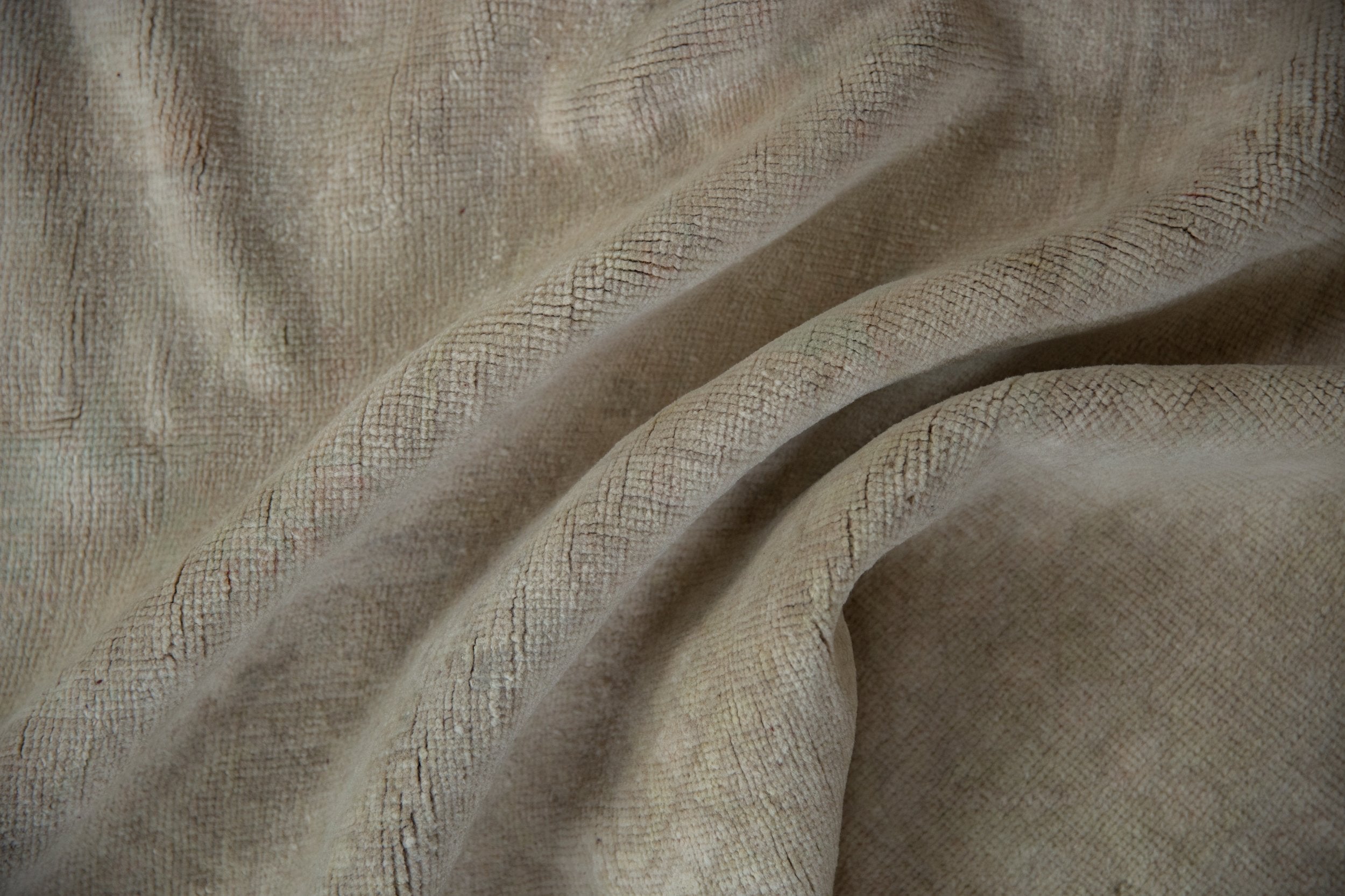 6x9.5 Vintage Distressed Oushak Carpet