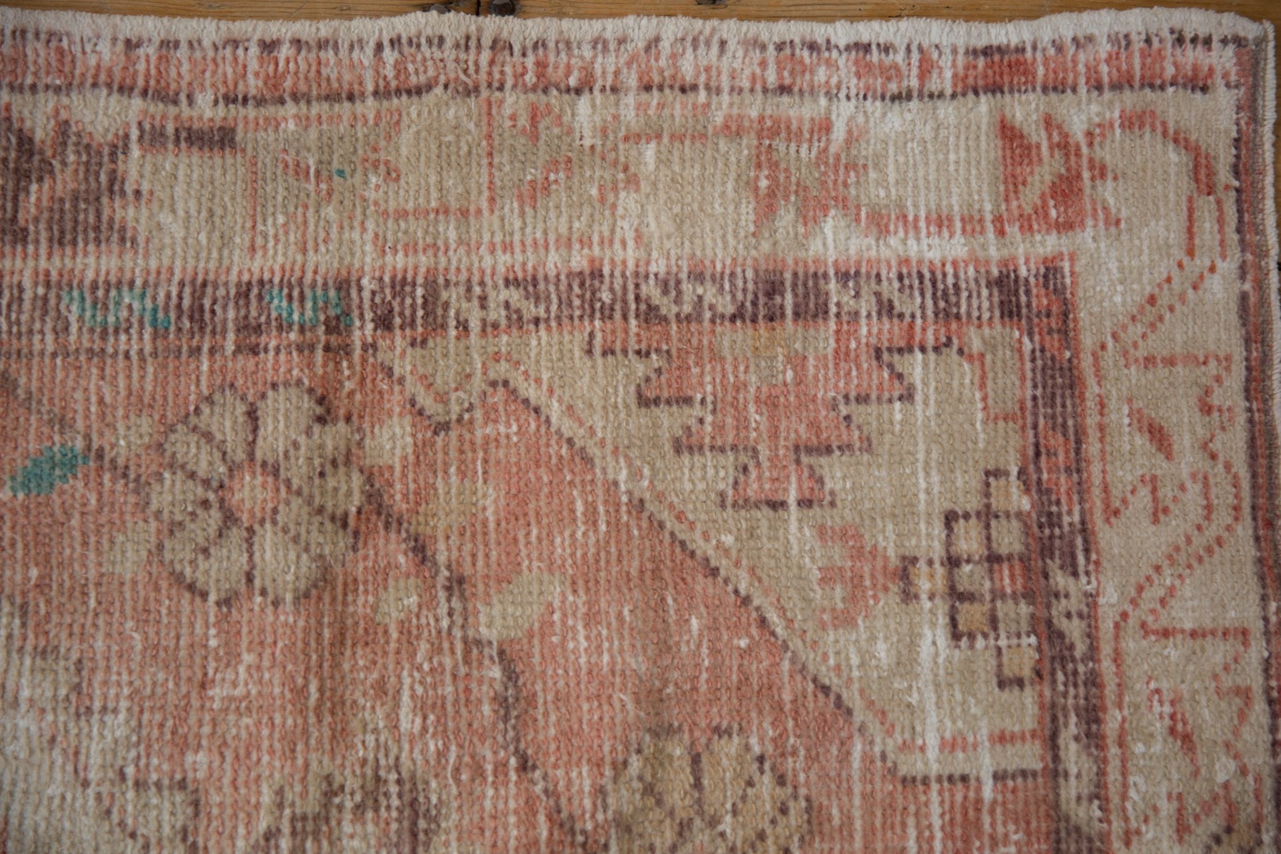 2.5x5 Vintage Distressed Oushak Rug Runner