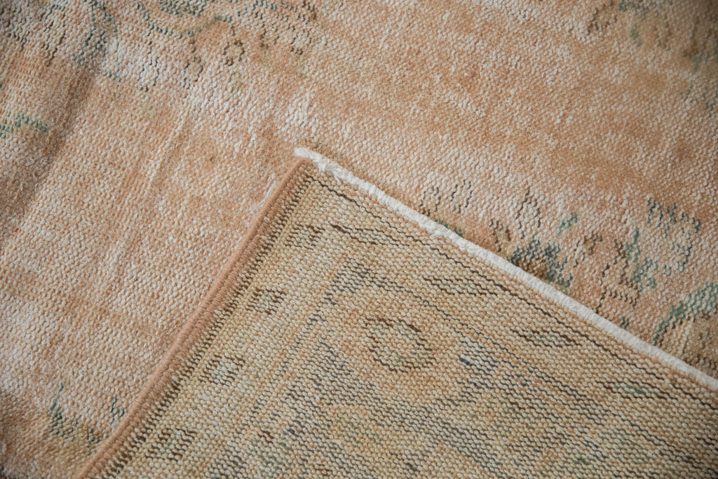 6x9.5 Vintage Distressed Oushak Carpet