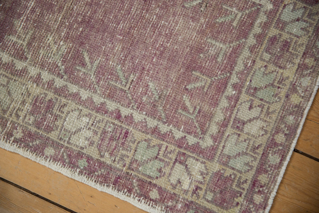 2x3.5 Vintage Distressed Oushak Rug