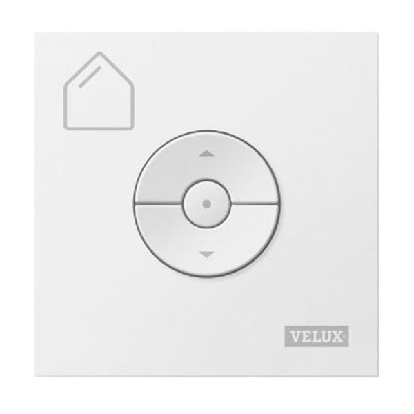 VELUX Fixed Deck Mount Skylight - White Solar Powered Shade