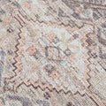 Barny Tan Flat Pile Washable Area Rug
