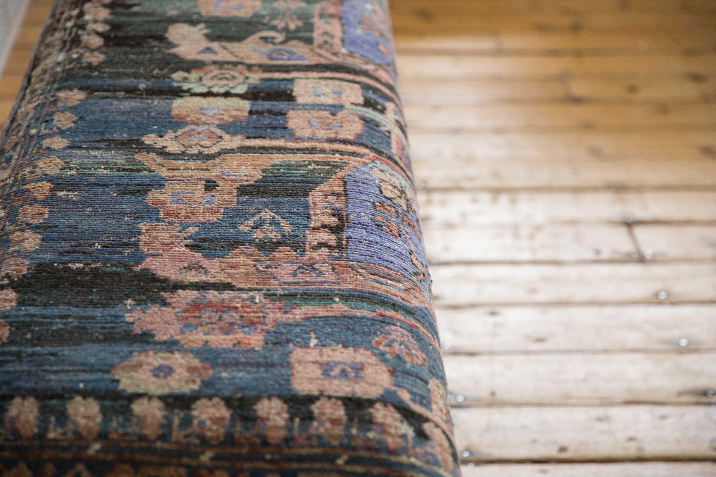 Reclaimed Vintage Turkish Rug Bench