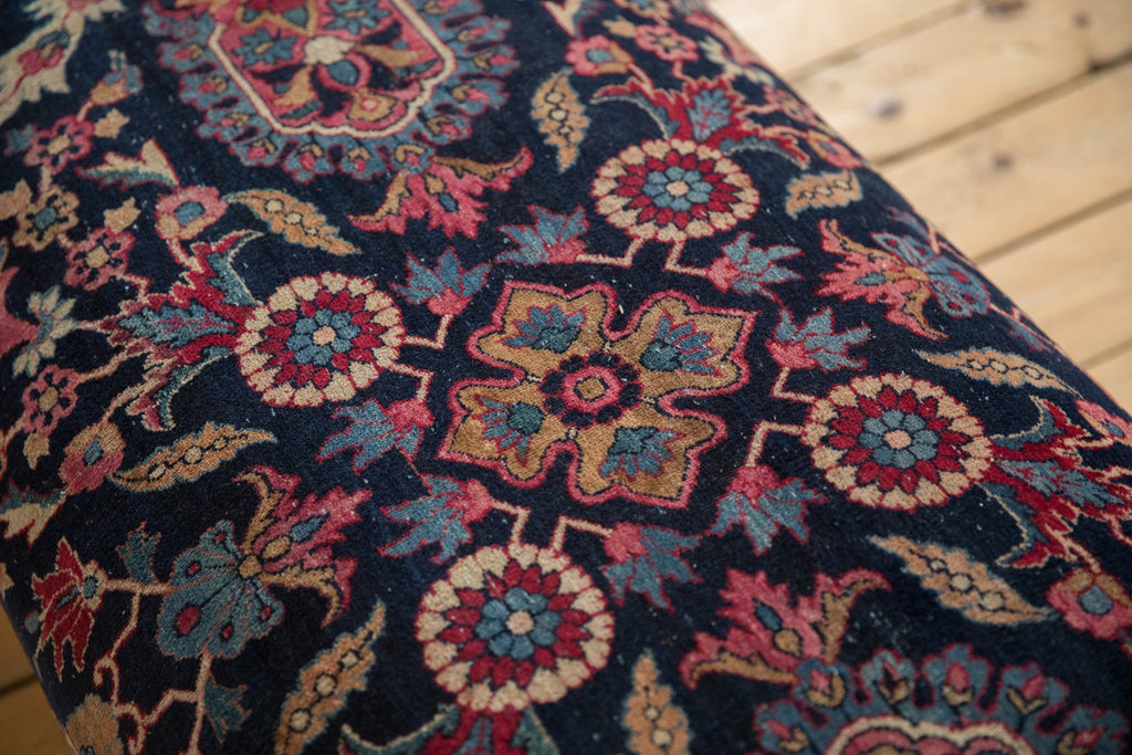 RESERVED Vintage Persian Rug Ottoman Coffee Table