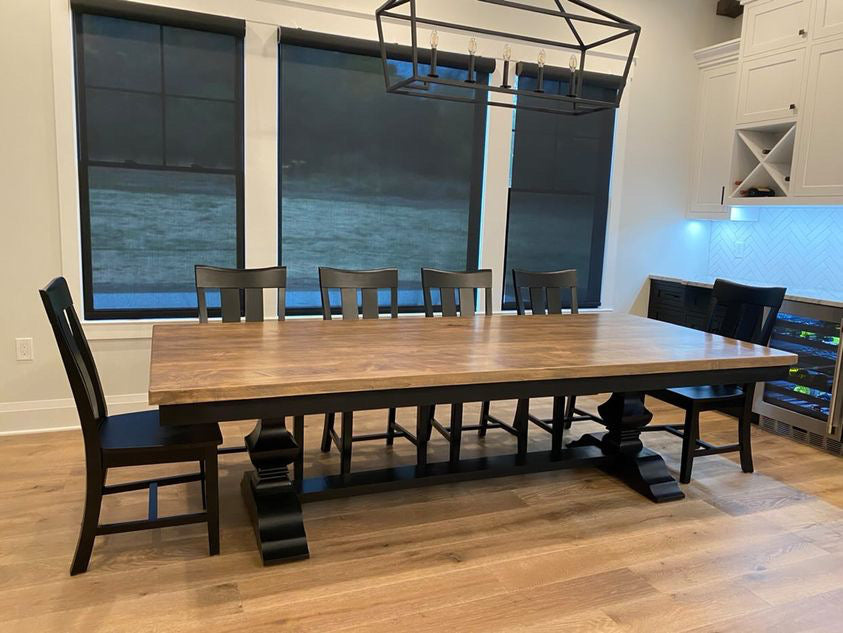 Herringbone Dining Table