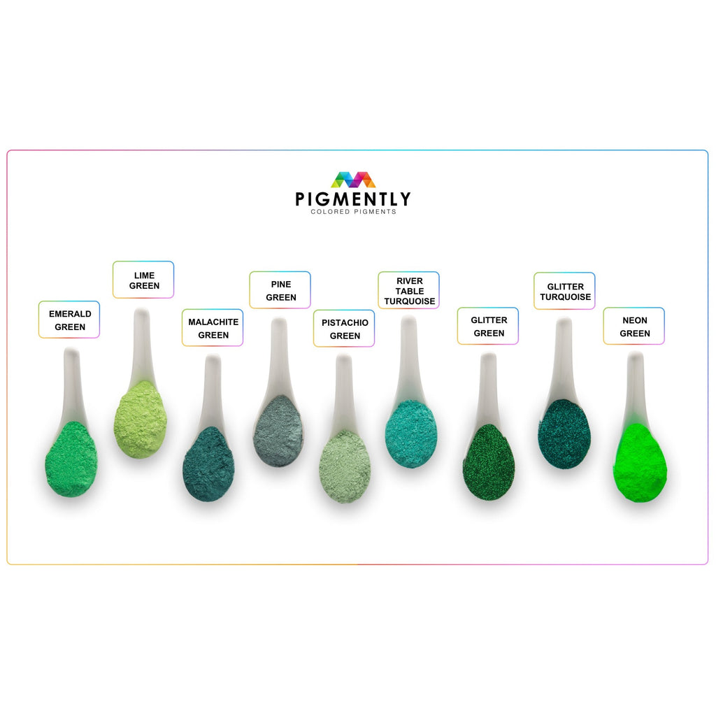 Lime Green Epoxy Powder Pigment