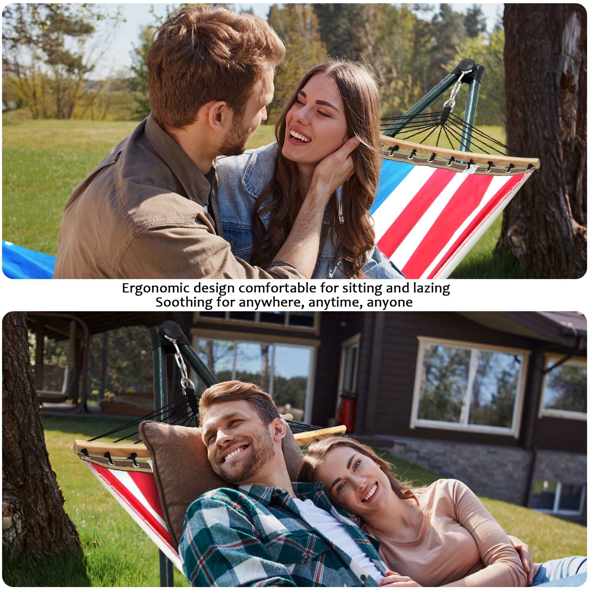 Tranquillo Universal Canvas Hammock Medium Size for Ultimate Comfort and Style