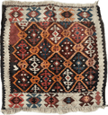 Antique Tribal Shahsavan Caucasian Bagface - 26" X 18"