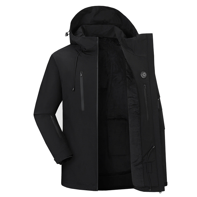 LITEGUEST Ski Waterproof 5-Zone Heated Jacket – USB Heated Winter Coat