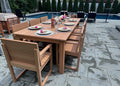 Post Leg Outdoor Dining Table