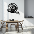 Knight Metal Wall Art - Medieval Warrior Wall Decor - KAF089