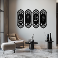 Ya Hafiz - Ya Allah Metal Wall Art Set - KAF246